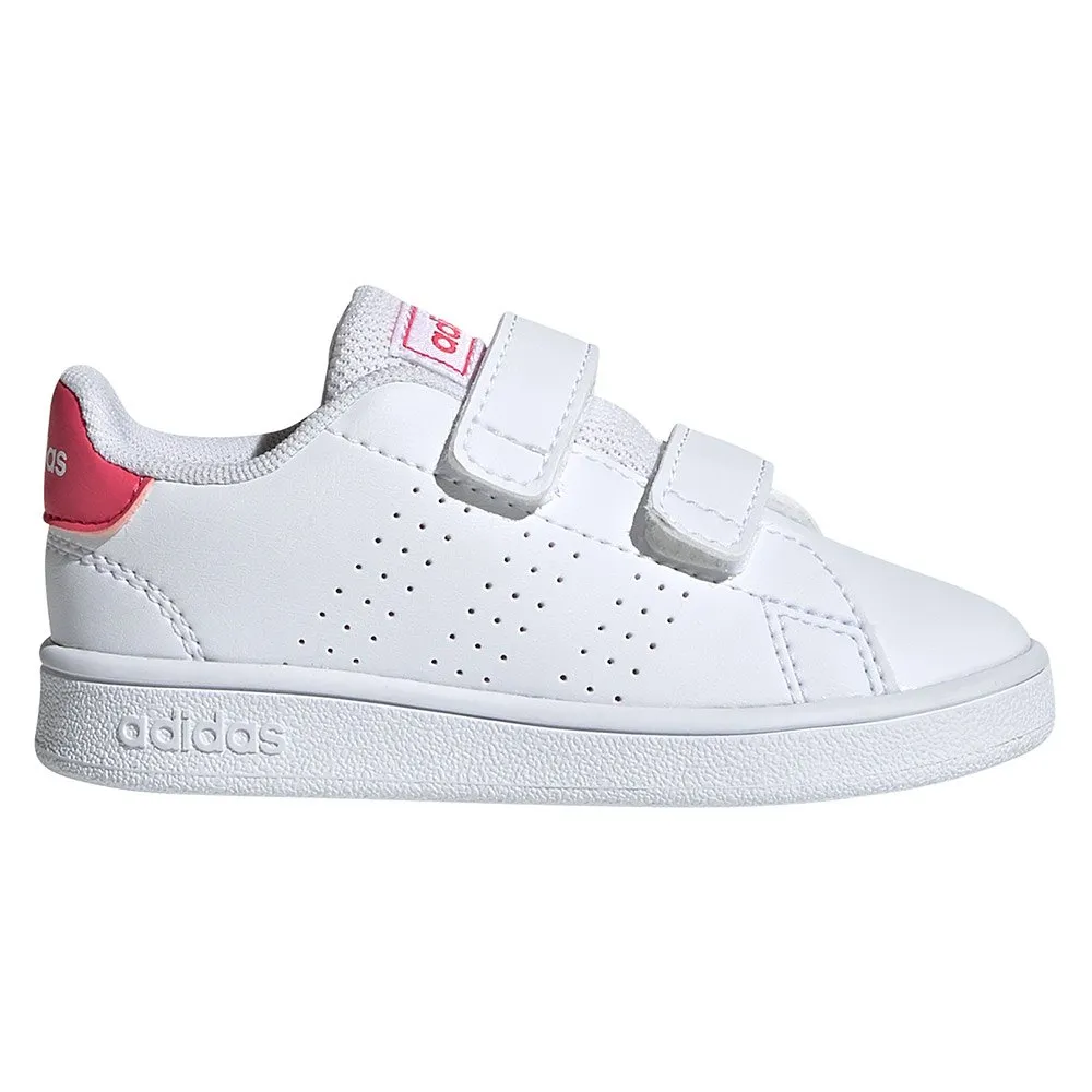 adidas Baskets Velcro Advantage Bébé Blanc, Kidinn