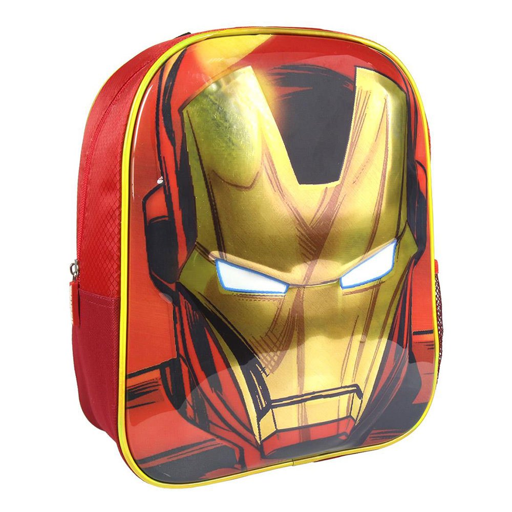 Cerda group 20D Premium Avengers Iron Man Backpack Red, Kidinn