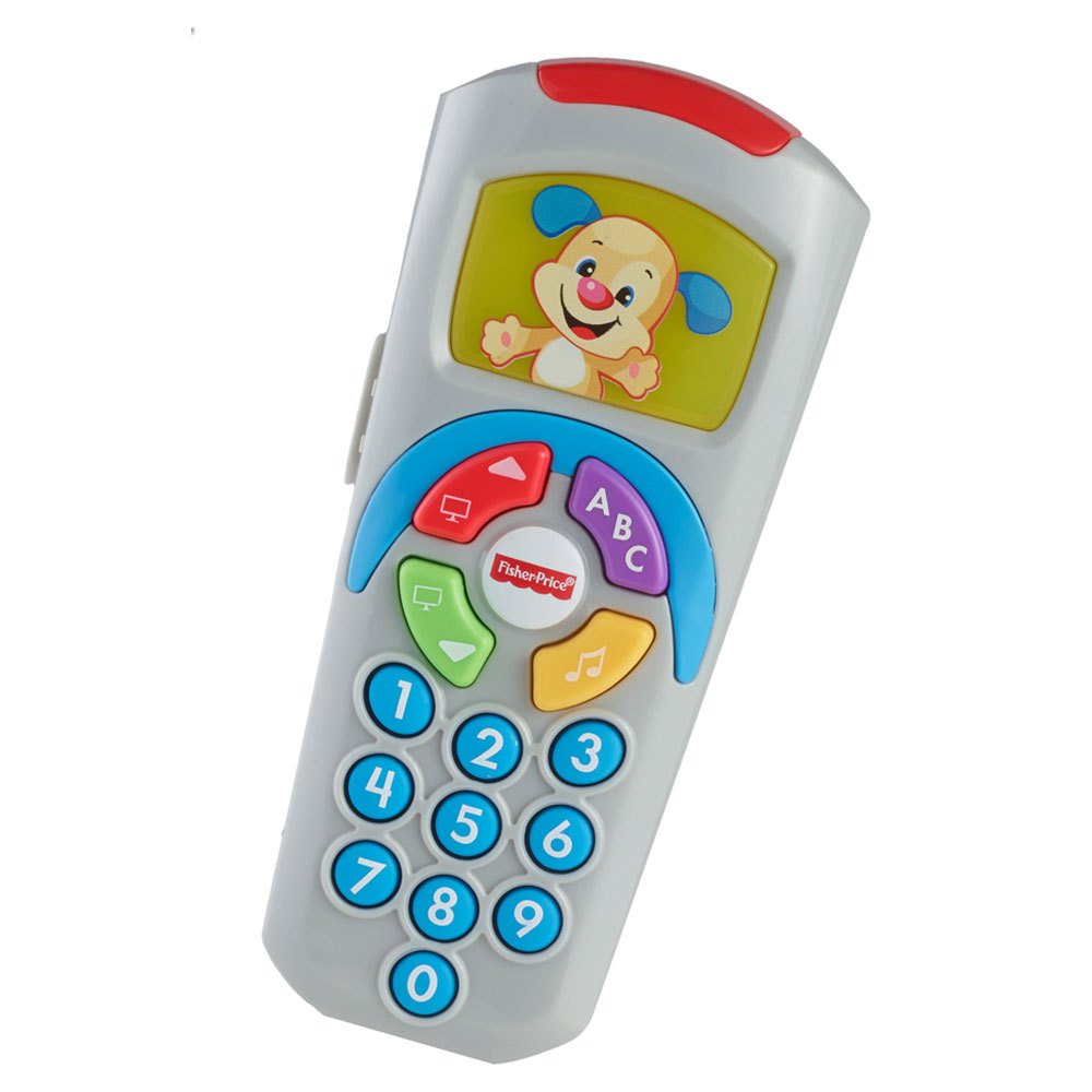 Fisher Price 6" Laugh & Learn Click 'n Learn Remote Educational Toy