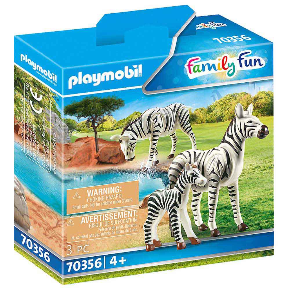 Zebra Familie 6641 Playmobil 2 Großtiere und 6 Kleintiere 