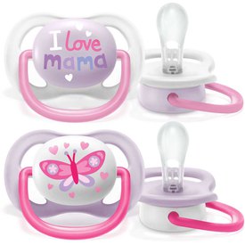 Philips avent Chupetes Ultra Air Collection Happy X2