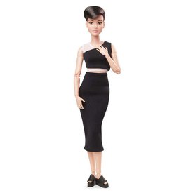 Barbie Unlimited Movement Short Hair Doll With Toy Fashion Accessories