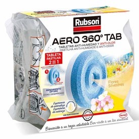 Rubson Aero360 450g Bloemen Luchtontvochtiger Vervanging