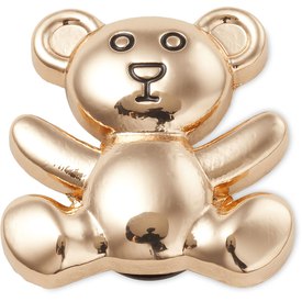 Jibbitz Gold Teddy Bear Pin
