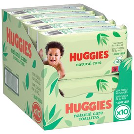 Huggies Natural Care Tücher 560 Einheiten