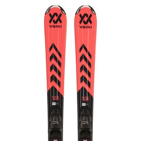 Völkl Ungdoms Alpina Skidor Racetiger Red+4.5 vMotion