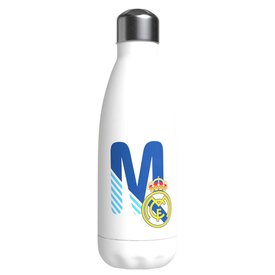 Real madrid Botella Personalizable De Acero 550ml Letra M