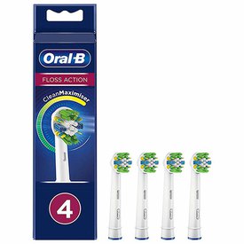 Oral b Remplacement De La Brosse à Dents Floss Action 4 Unités