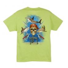 Guy harvey Pirate Shark T-shirt Met Korte Mouwen