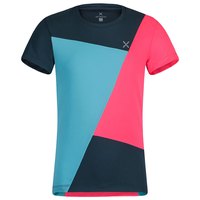montura-outdoor-colorblock-kurzarm-t-shirt