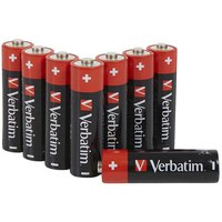 Verbatim Baterias 1x8 Mignon AA LR6 49503