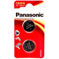 Panasonic Pilas 1x2 CR 2016 Litio Power