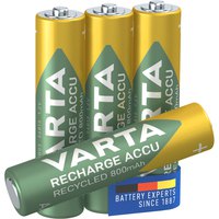 varta-1x4-rechargeable-recycled-800mah-aaa-micro-nimh-batteries