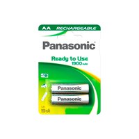 Panasonic 1x2 NiMH Mignon AA 1900mAh Klaar Om Batterijen Te Gebruiken