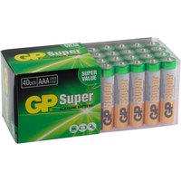 Gp batteries Micro-piles Alcalines AAA Super