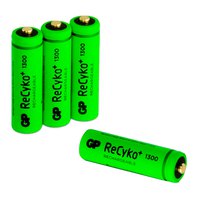 Gp batteries ReCyko NiMH AA 1300mAh Batterijen