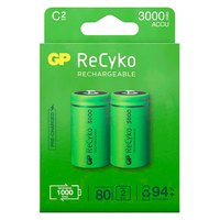 Gp batteries ReCyko NiMH C Baby 3000mAh Batterijen