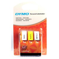 Dymo Letratag Variety Pack Paper/Plastic/Metallic