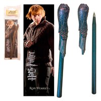 noble-collection-harry-potter-ron-weasley-wand--bookmark-stift