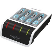 Ansmann Chargeur Batterie Comfort Smart 4 AA Mignon 2100mAh