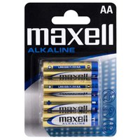 Maxell Piles Alcalines BL.4 AA L406-B4 4 Unités