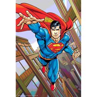 Prime 3d Puzzle Lenticular Superman DC Comics 300 Piezas