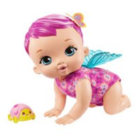 Masters of the universe Laugh And Crawl Pink Doll Toy With Butterfly Wings And Accessories