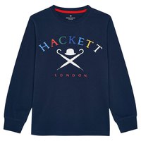 Hackett Logo Merk T-shirt Met Lange Mouwen Voor Jongeren