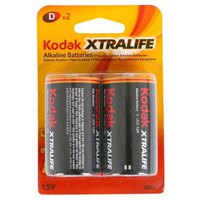 Kodak D LR20 Alkaline Batterijen 2 Eenheden