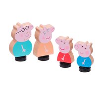 Bandai Figuurit Puu Perhe Peppa Pig Pack 4