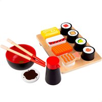 Woomax Wooden Sushi Food Set 14 Pieces