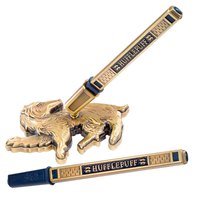 noble-collection-ballpoint-pen-with-stand-harry-potter-hufflepuff