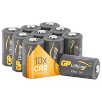 Gp batteries Batteries à Lithium 070CR2EB10 3V 10 Unités