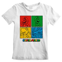 Nintendo T-shirt Met Korte Mouwen Super Mario