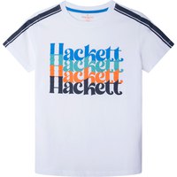 Hackett T-shirt à Manches Courtes Stacked
