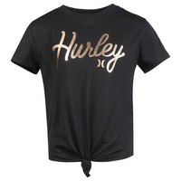 hurley-t-shirt-a-manches-courtes-pour-fille-knotted-boxy