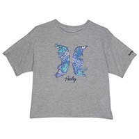 hurley-t-shirt-a-manches-courtes-pour-fille-lush-logo