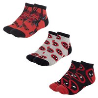 cerda-group-deadpool-short-socks-3-pairs