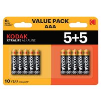 Kodak Xtralife AAA LR3 Alkali-Batterien 10 Einheiten