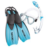 seac-tris-sprint-dry-kids-snorkel-kit