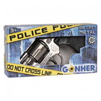 Cpa toy Police Stir 8 Shots - Silver
