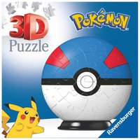 Ravensburger Niebieski Superball 3D Superball Puzzle Pokemon