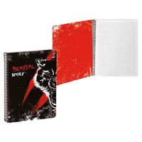 bestial-wolf-cahier-ligne-a5-80