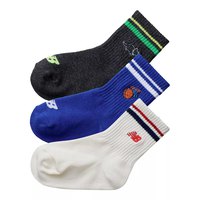 new-balance-chaussettes-kids-embroidery-midcalf-3-pairs