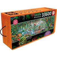 educa-borras-33600-pieces-vida-salvaje-wooden-puzzle