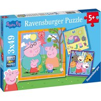 ravensburger-puzzle-peppa-pig-triple-3x49-piezas