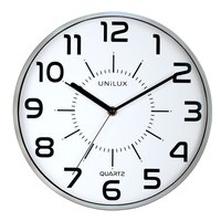 unilux-silent-wall-clock-285-cm-metallic-gray-color