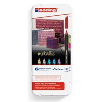 edding-box-6-1200-metallic-markers