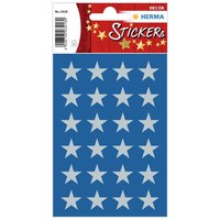 bandai-sticker-decor-stars-5-spikes-silver-o15