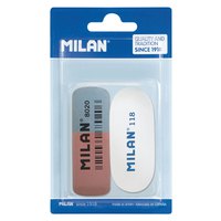 milan-blister-pack-1-rubber-eraser--double-use----1-oval-synthetic-rubber-eraser
